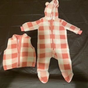 BABY OLD NAVY VEST AND JACKET COVER ALL